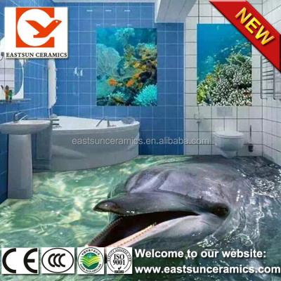 China 3d tile 3d tile, bathroom 3d tile floor tile, 3d wall and ceramic floor tile for sale