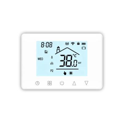 China Modern WiFi Smart Digital LCD Thermostat for Gas Wall-hung Heating Boiler Programmable Wall Mounted Temperature Controller Thermostat for sale