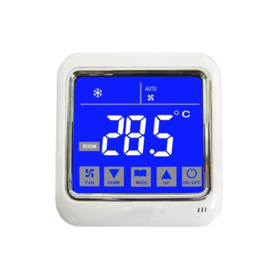 China Modern Tuya HVAC LCD Digital Programmable RS485 Fan Coil WiFi Digital Air Conditioning Temperature Controller Thermostat for sale