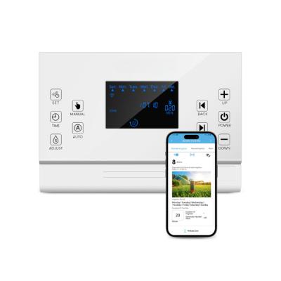 China Household Smart Home Appliance 8 Zones WiFi Hose Timer Automatic Irrigation Water Sprinkler Controller for sale