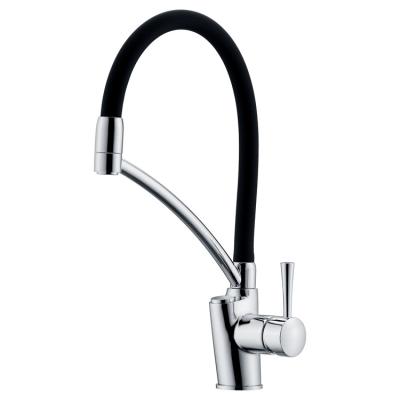 China China factory supply modern cheap price classic double handle wall kitchen faucet for sale