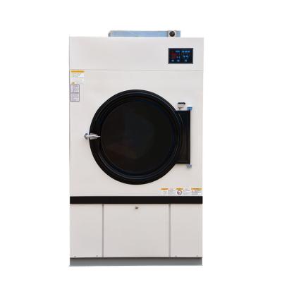 China Hotels Hotel Wash Room Gas, Commercial Dryer Single-barrel Stainless Steel Drum-Heated Auto Dryer for sale