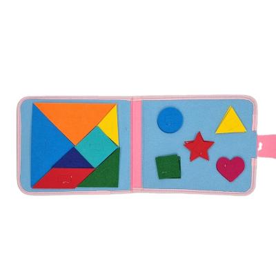 China Educational Toy Factory Direct Sales Puzzle Baby Learning Educational Felt Book for sale