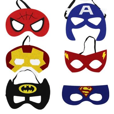 China Children's toys wholesale felt mask children felt eye mask Halloween party saints day props all mask for sale