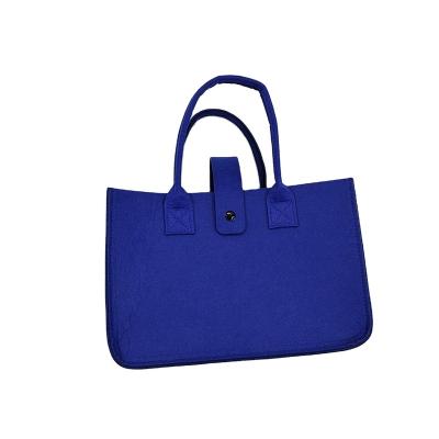 China Wholesale Fashion Factory Directly Woman Storage Handbag Felt Tote Bag for sale