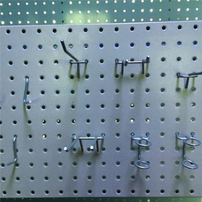 China Custom Black Aluminum Kitchen Galvanized Steel Pegboard for sale