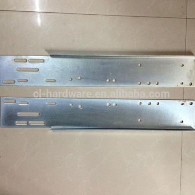 China Required Professional Adjustable Rack Mount Metal Server Shelf Shelves Rail Rails for sale