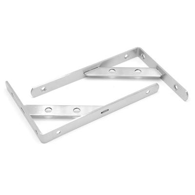 China OEM China Supplier Stainless Steel Wall Hanging Angle Steel Shelf Bracket for sale