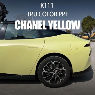 China K111 TPU amarelo Película de Proteção da Cor do Automóvel Folha de Carro 8.0 Mil à venda