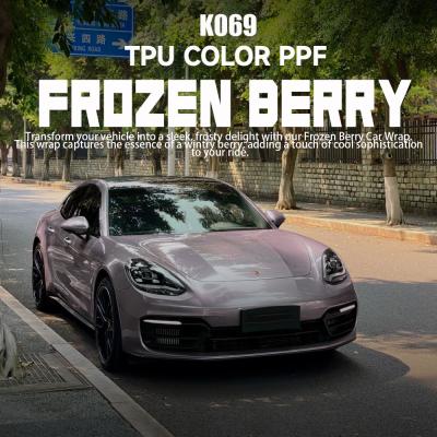 China K069 Frozen Berry TPU Color Car Paint Protection Film Decoration Vinyl Wrap for sale