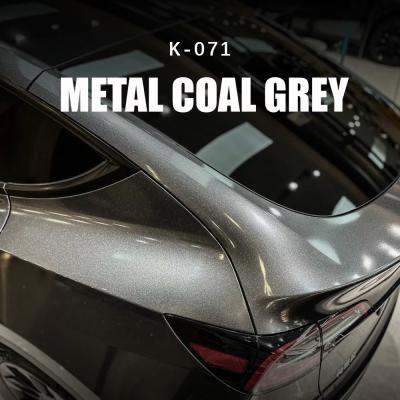 China Metal Coal Grey TPU Car 7.5mil Color Paint Protection Film PPF K-071 for sale