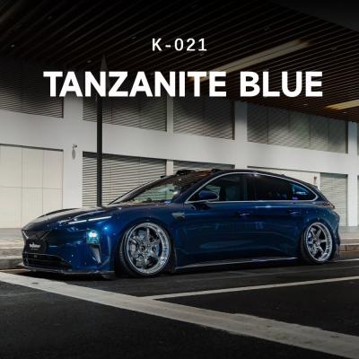 China Tanzanita Azul TPU Color de automóvil Película PPF de vinilo personalizado 7.5mil K-021 en venta