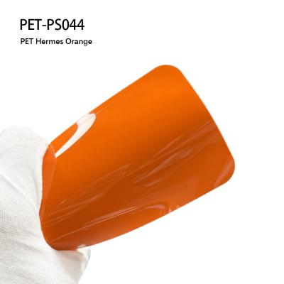 중국 PET-PS044 PET 오렌지 가스트 비닐 자동차 랩 1.52 × 18m/롤 판매용