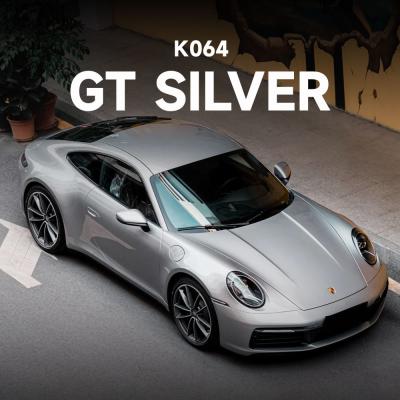 China K064 GT Silber TPU Farbschutzfolie Vinyl Wrap Rollen für Fahrzeuge zu verkaufen