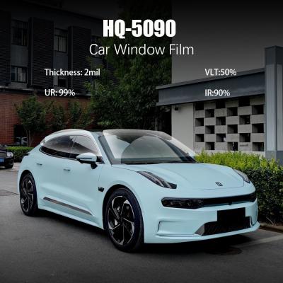 Cina HQ-5090 Vinyl Car Window Tint Film 2.0 Mil Spessore 1.52*30M/Roll in vendita