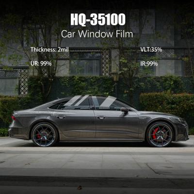 China HQ-35100 IR 99% UR 99% Automotive Window Film For Optimal Heat Rejection And Energy Efficiency for sale