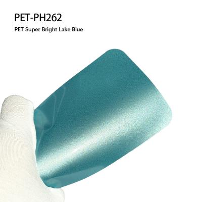 Chine PET-PH262 PET Super Bright Lake Blue Film de protection en PVC pour voiture à vendre