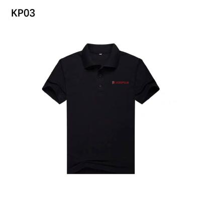 China KP03 Unisex schwarzes T-Shirt Autofilm-Werkzeug mit KOOFILM Logo Erhältlich in M L XL 2XL 3XL OEM zu verkaufen