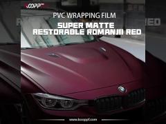 PET-PD122 Super Matte Restorable Romanjii Red