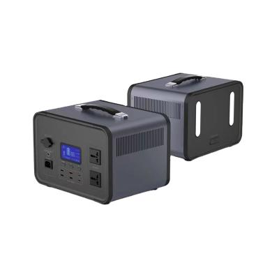 China Type C ES-2000 2000W 1536WH LIFEPO4 portable power station 2000w battery new 2023 outdoor portable lifepo4 for sale