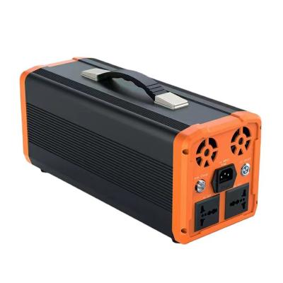 China Flashlight power bank 600W 599.4WH 162000mah lithium battery sine wave output tragbare power station for sale