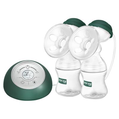 China New Design BPA Free Wireless Electric Breast Pump Portable Hands Free Breast Pumps Handfree Electric Electronic Double Breast Pump for sale