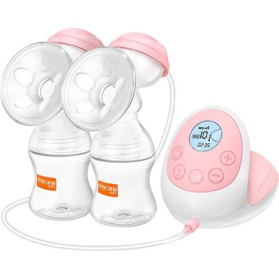 China BPA Free Mother Care Rechargeable Massage Breastfeeding Electric Baby Suction Milk Breast Pump for sale