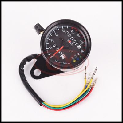 China OEM Quality Motorcycle Meter Universal Meter Vintage Modify LED Meter  Harley Cruise Meter 5.5*6.7cm 160KM/H for sale