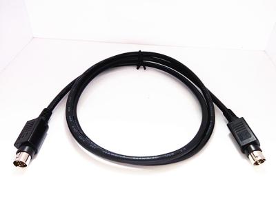 China 1M Mini din Male to Male with lock GROM Audio Cable for sale