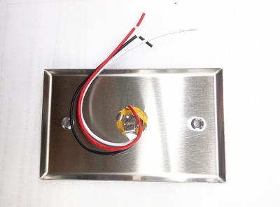 China 6.35mm socket Stainless wall plate for sale