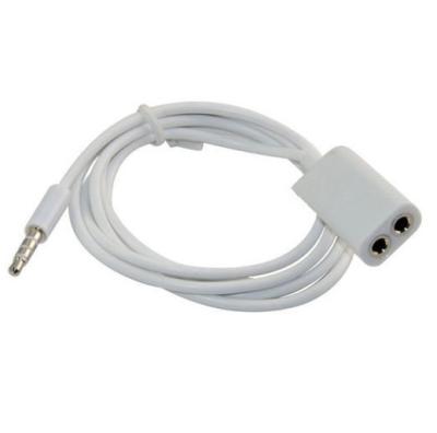 China 3.5mm Male To 2x3.5mm Female Audio Splitter Adapter Cable For Earphone for sale