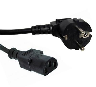 China EURO Schuko Plug Power Cord to IEC C13 Plug Lead Cable for sale