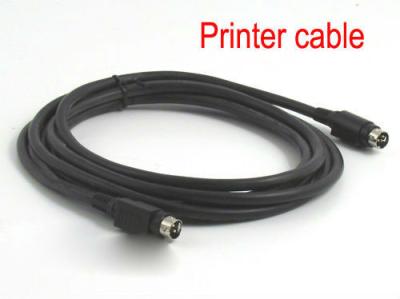 China 3pin Hosiden Power Din Cable Male to Male with lock for sale