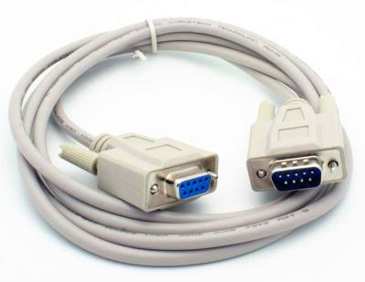 China 6ft 9pin DB9 to DB9 Male to Female series cable for sale