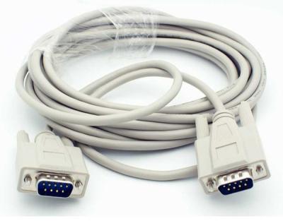 China 9ft 9pin DB9 to DB9 Male to Male series cable for sale