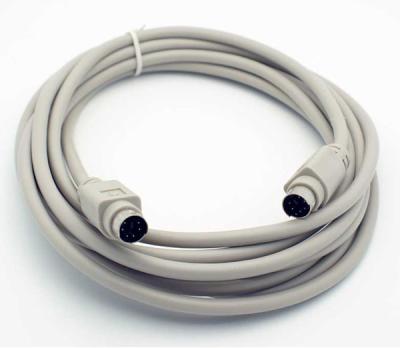 China 9ft PS/2 6 Pin Mini-Din Male to Male Cable for sale