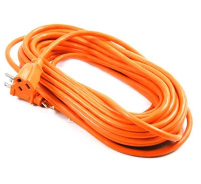 China 14AWG 125V 15A Outdoor Power cord in Orange color for sale