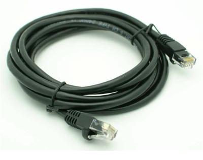 China 3ft  CAT6e UTP Cable - Black for sale