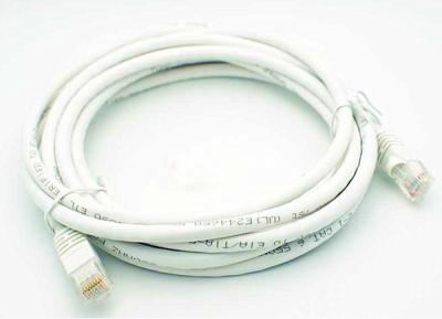 China 6FT CAT6E UTP Cable - White for sale