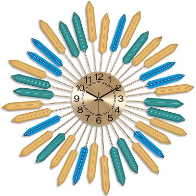 China Modern Minimalist Creative Antique Wall Clock Digital Wall Clock Style Decoration Nordic Home Wall Clock for sale