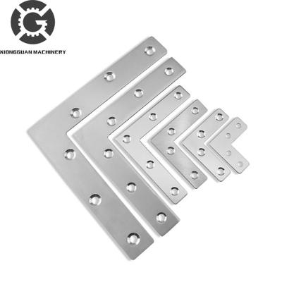 China Custom Bending Stainless Steel Fabrication Service Precision Metal Sheet Metal Aluminum Corner Parts for sale