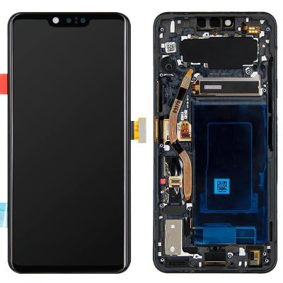 China OLED Mobile Phone LCDs For LG G8 ThinQ G820 LCD Display Touch Screen With Frame Digitizer Replacement Parts for sale