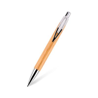 China office & Pointe Pen Kits With Wooden Case Office Pen Kailong Natural Wooden Color School for sale