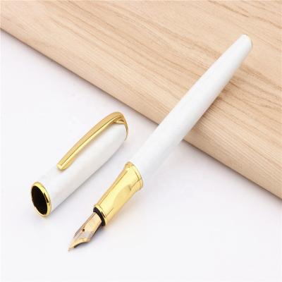 China Fluently Writing Luxury Quality The Various Seed Of Diamond Color School Student Office 0.38mm Chinese Fountain Pens New Gold Fountain Pen for sale