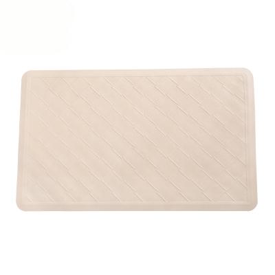 China Hot Sale Custom Size Hotel Viable Anti-Slip Bath Mat Bathroom Rubber Anti-Slip Rubber Bath Mat for sale