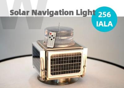 Chine Le clignotant maintiennent à flot 256 IALA LED solaire Marine Lantern IP65 imperméable à vendre