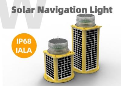 China Prova solar de piscamento da poeira do teste padrão 6nm Marine Channel Marker Lights Salt à venda