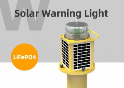 China Visibilidad Marine Warning Light Number de los 6-7KM 4 linternas solares rojas de la navegación del LED que destellan en venta