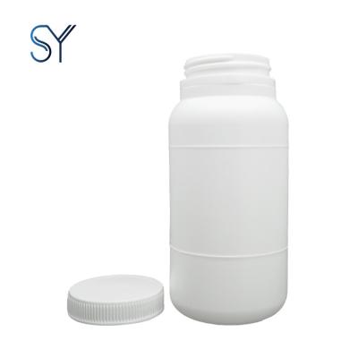 China Factory Direct Sale 800ml HDPE Food Health Medicine Plastic Bottle Eco-friendly Wide Mouth Jar Round Mouth Plastic Bottle for sale