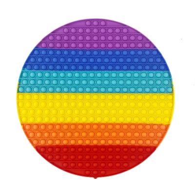 China 4pcs Viable Multifunctional Bubble Sensory Toys Squeeze Bubble Toys Silicone Insulation Table Mat Non-Slip Place Mats for sale